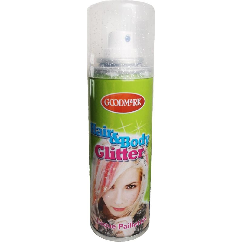 Glitter-Haarspray. 1 Dose Silber von NICO Europe ab 4.99€ jetzt bestellen