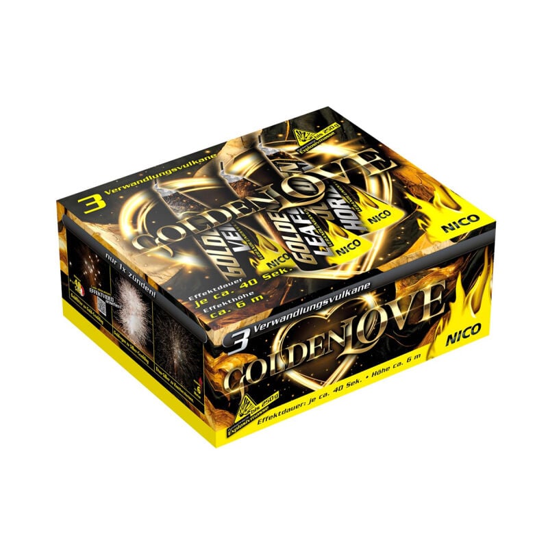 Golden Love 3 Stück von NICO Europe ab 14.44€ jetzt bestellen