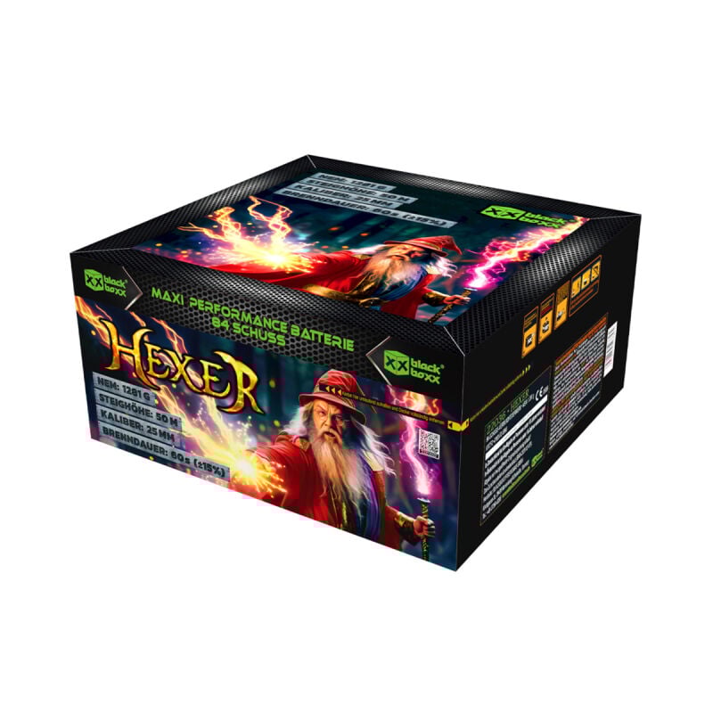 Hexer 84-Schuss-Feuerwerkverbund von Blackboxx ab 139.99€ jetzt bestellen