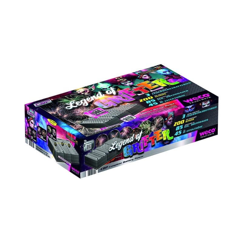 Legend of Grifter 200-Schuss-Feuerwerkverbund von Weco ab 124.99€ jetzt bestellen