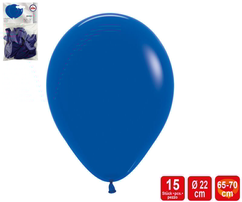 Luftballons, blau 15 Stk. von TIB Heyne ab 1.89€ jetzt bestellen