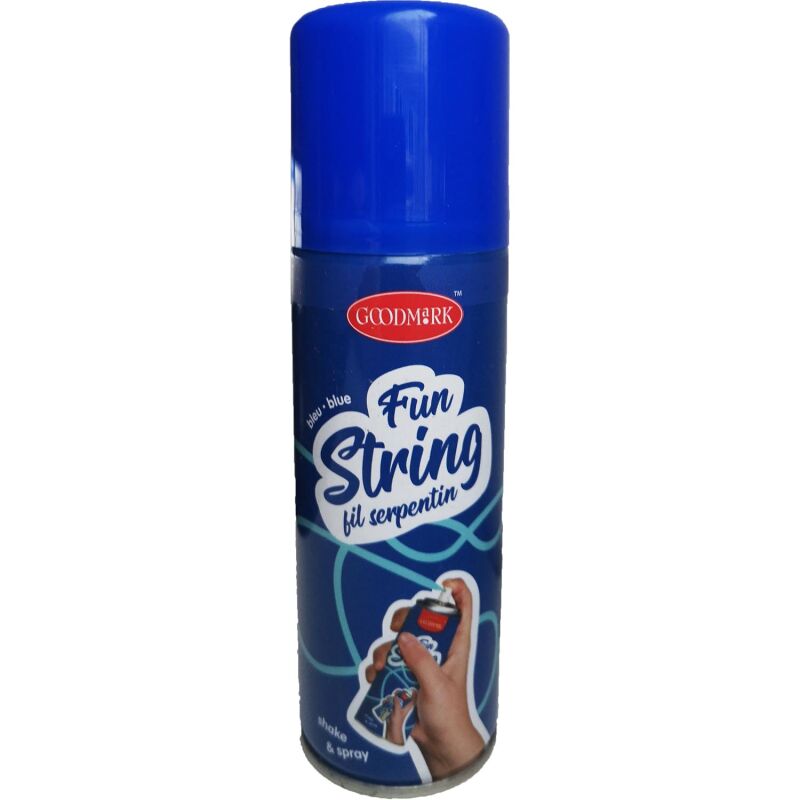 Luftschlangen-Spray, 1 Dose Blau von NICO Europe ab 5.99€ jetzt bestellen