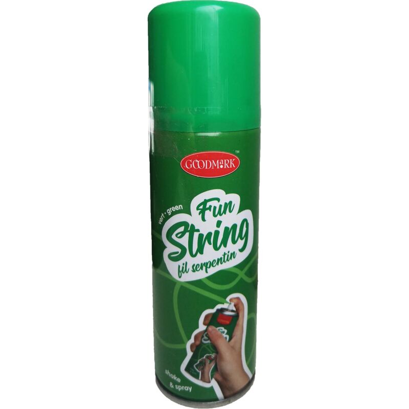 Luftschlangen-Spray, 1 Dose Grün von NICO Europe ab 5.99€ jetzt bestellen