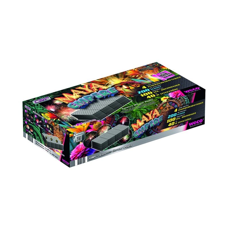 Maya Empire 200-Schuss-Feuerwerkverbund von Weco ab 135.99€ jetzt bestellen