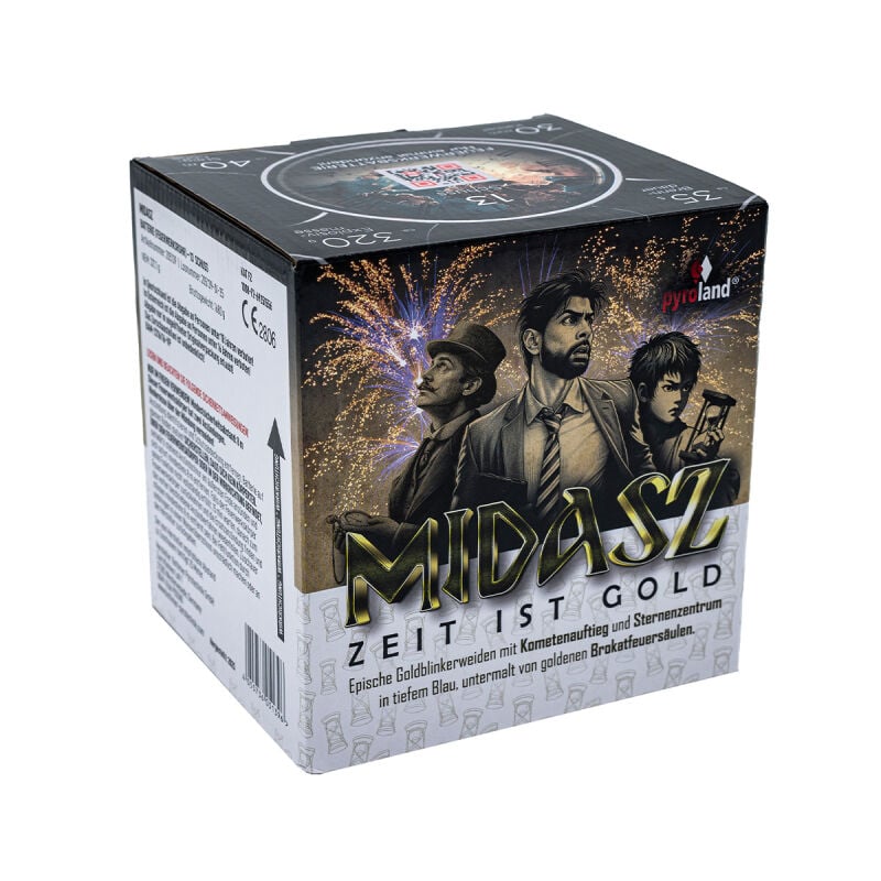 Midasz 13-Schuss-Feuerwerk-Batterie von Pyroland ab 24.99€ jetzt bestellen