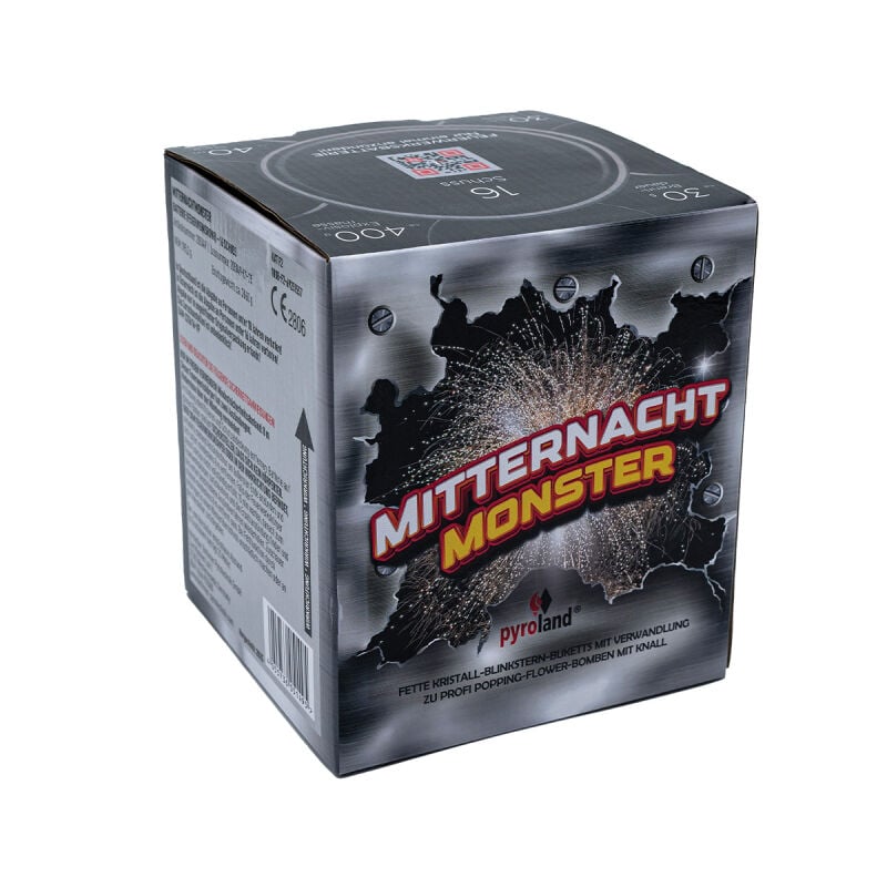 Mitternacht Monster 16-Schuss-Feuerwerk-Batterie von Pyroland ab 24.99€ jetzt bestellen