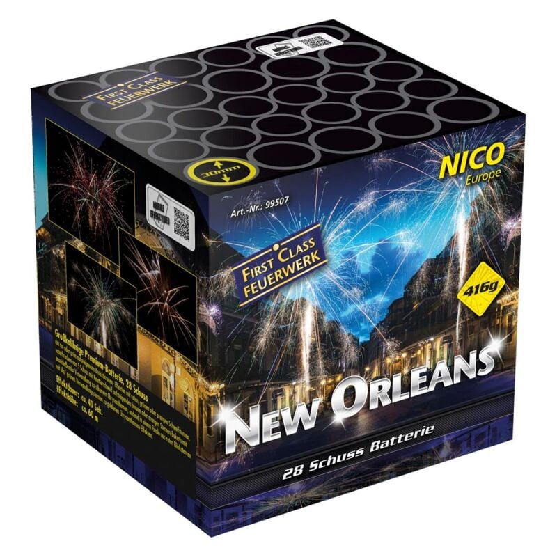 New Orleans 28-Schuss-Feuerwerk-Batterie von NICO Europe ab 39.09€ jetzt bestellen