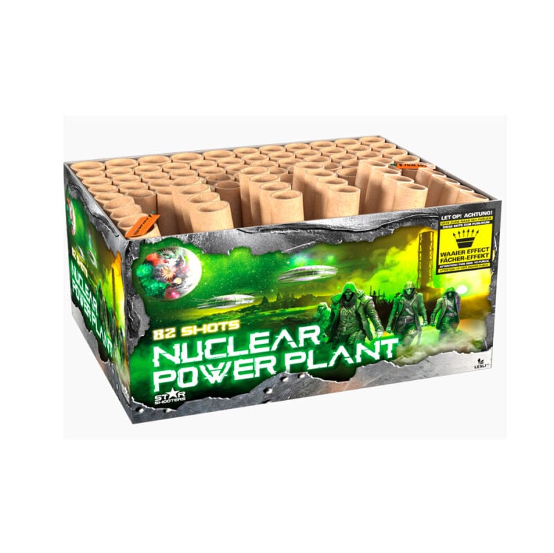 Nuclear Power Plant 82-Schuss-Feuerwerksverbund von Lesli ab 87.54€ jetzt bestellen
