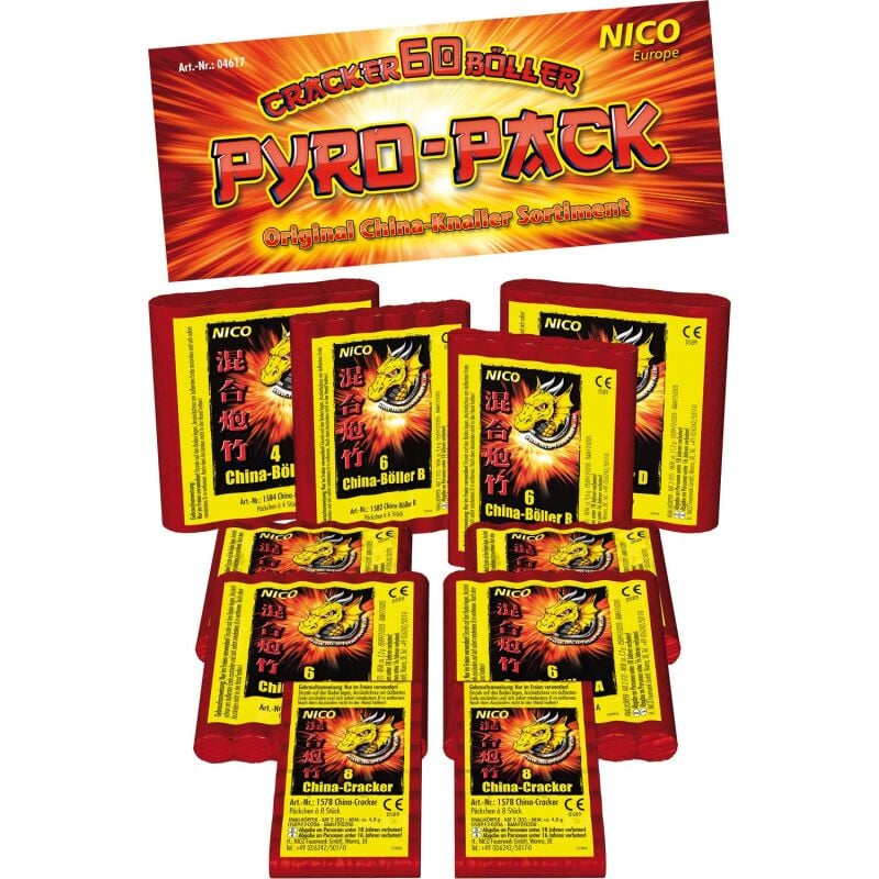 Pyro-Pack Knall-Sortiment von NICO Europe ab 9.49€ jetzt bestellen