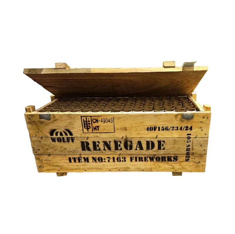 Renegade 105-Schuss-Feuerwerkverbund von Wolff Vuurwerk b.v. ab 114€ jetzt bestellen