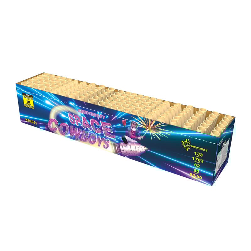 Space Cowboys 133-Schuss-Feuerwerkverbund von J-Fireworks ab 123.24€ jetzt bestellen