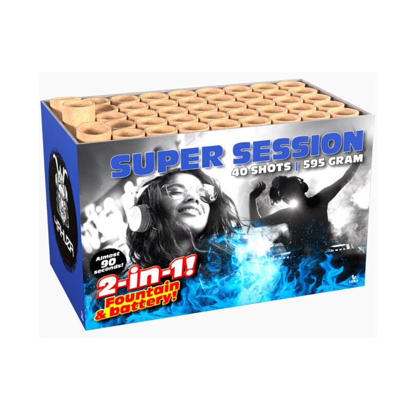 Super Session 40-Schuss Feuerwerk-Batterie von Lesli ab 35.69€ jetzt bestellen