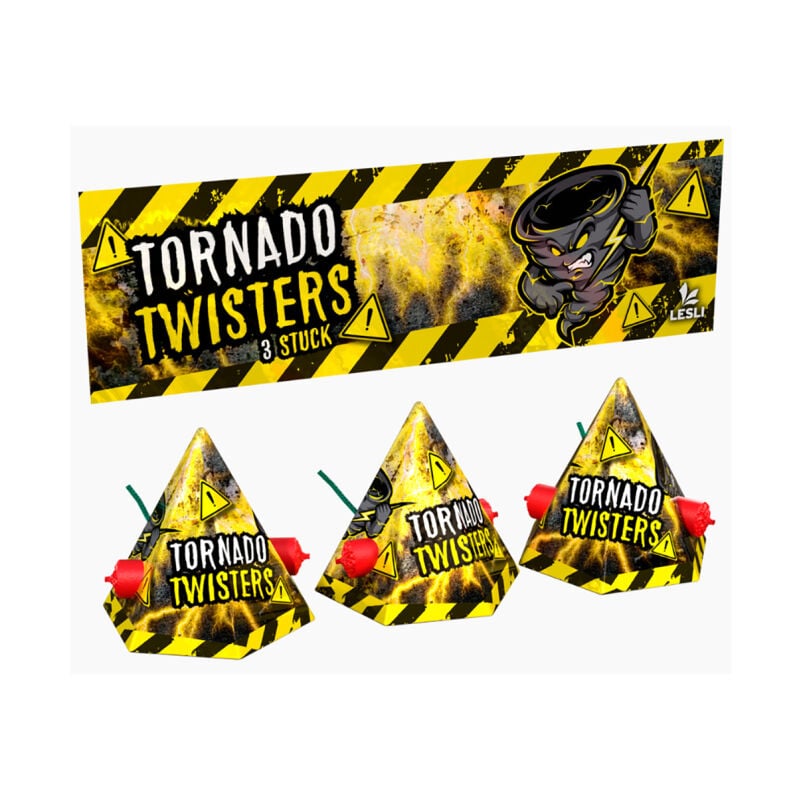 Tornado Twisters - 3 Stück von Lesli ab 4.24€ jetzt bestellen