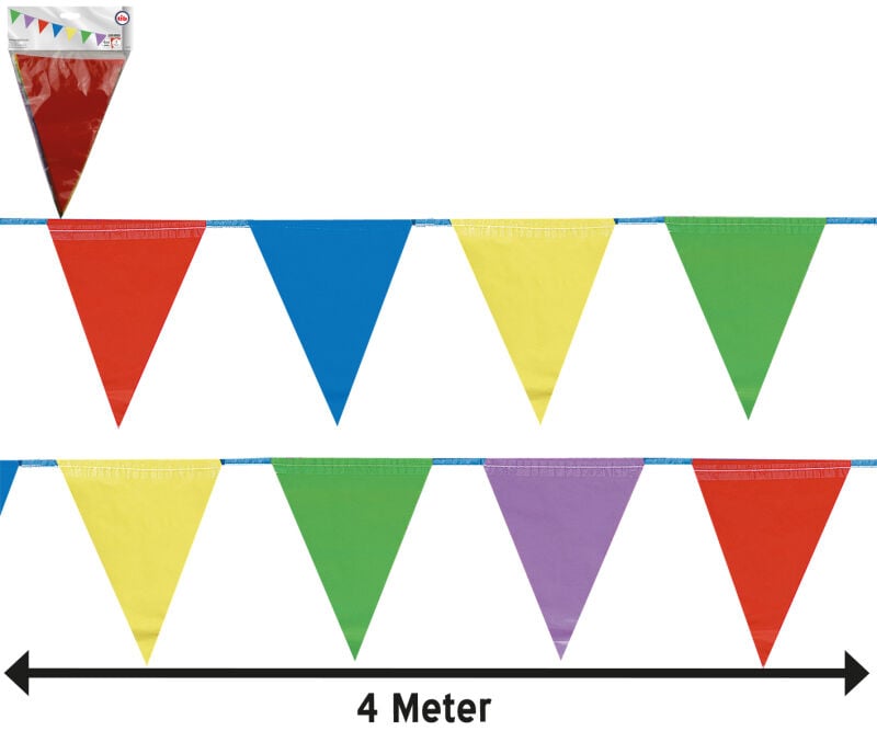 Wimpel-Girlande bunt von TIB Heyne ab 1.39€ jetzt bestellen