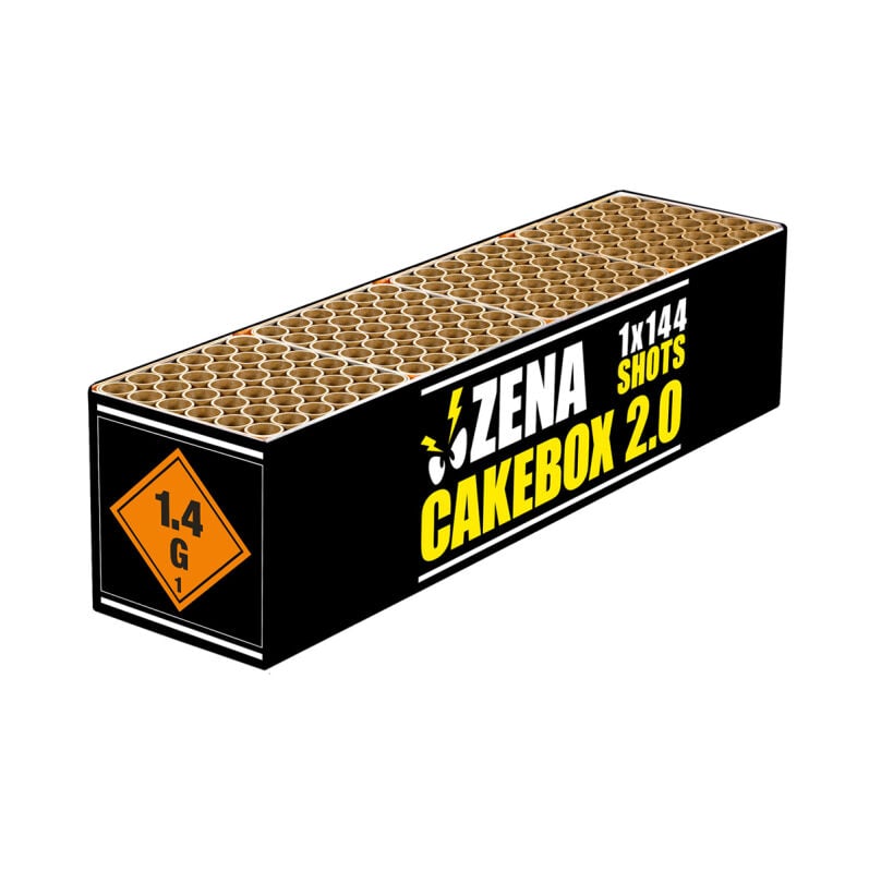 Zena Cakebox 2.0 144-Schuss-Feuerwerksverbund von Zena ab 109€ jetzt bestellen