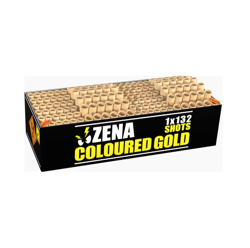 Zena Coloured Gold 132-Schuss-Feuerwerksverbund von Zena ab 94.34€ jetzt bestellen