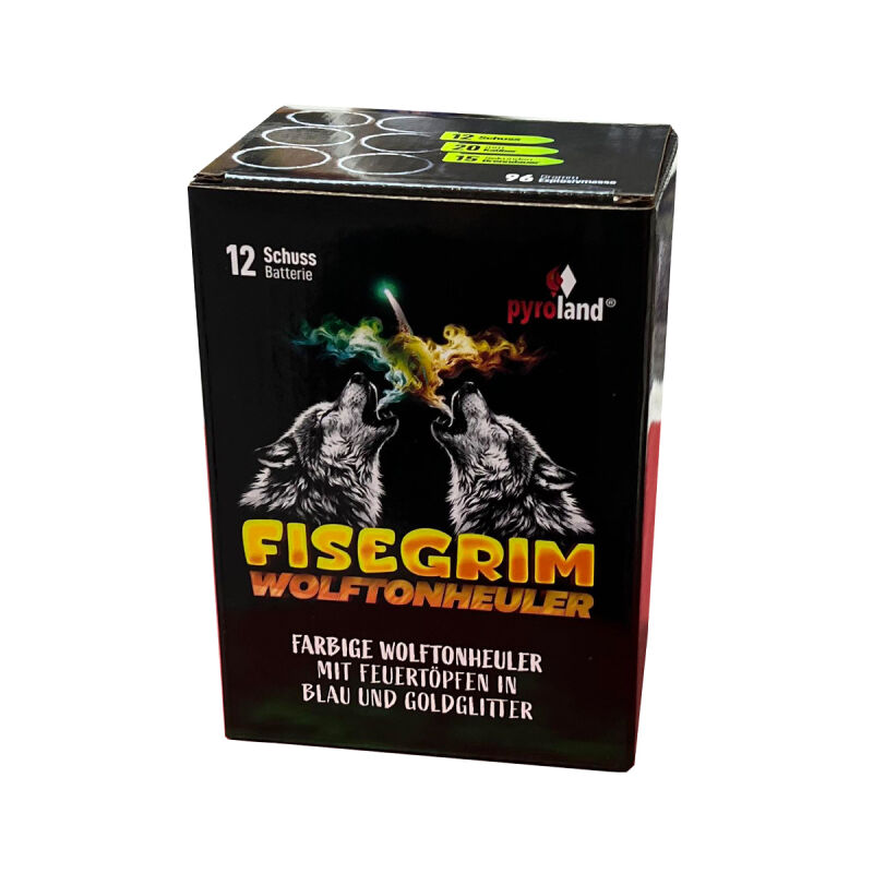 Fisegrim 12-Schuss-Feuerwerkbatterie von Pyroland ab 11.39€ jetzt bestellen