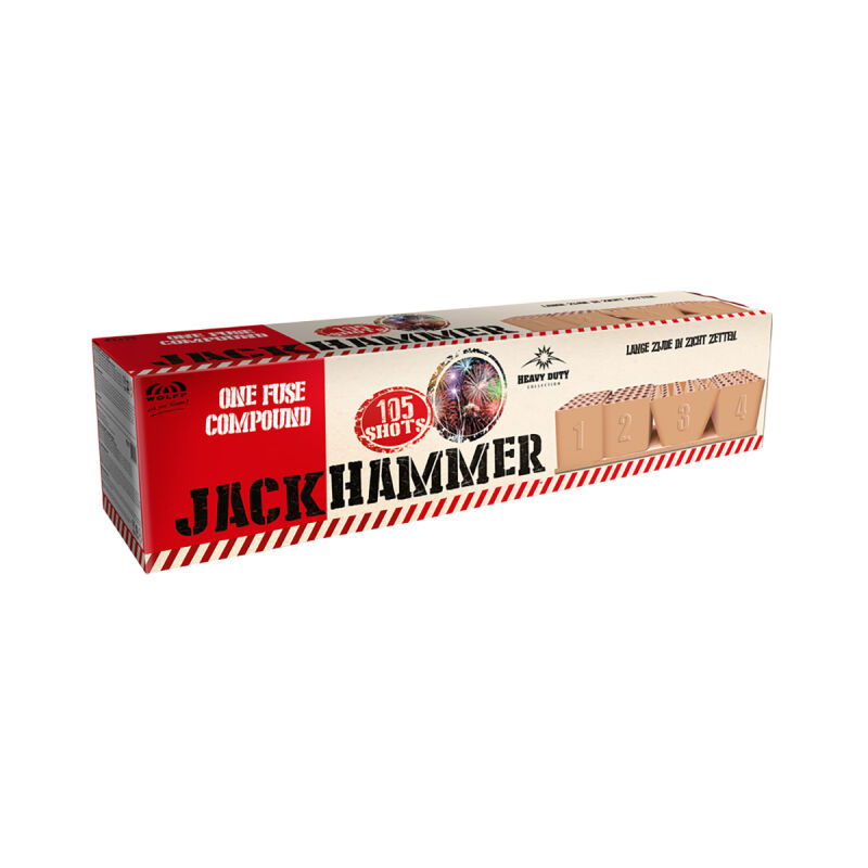 Jackhammer 105-Schuss-Feuerwerkverbund von Wolff Vuurwerk b.v. ab 159€ jetzt bestellen