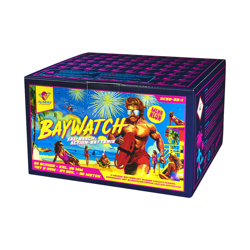 Baywatch 35-Schuss-Feuerwerk-Batterie von Albert Feuerwerk ab 22.5€ jetzt bestellen