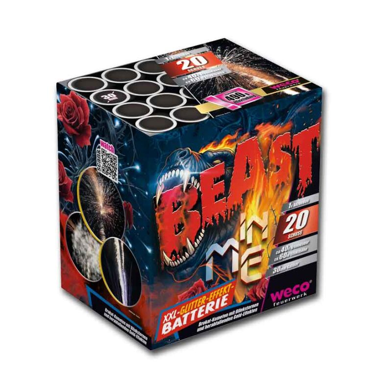 Beast in Me 20-Schuss-Feuerwerk-Batterie von Weco ab 33.99€ jetzt bestellen