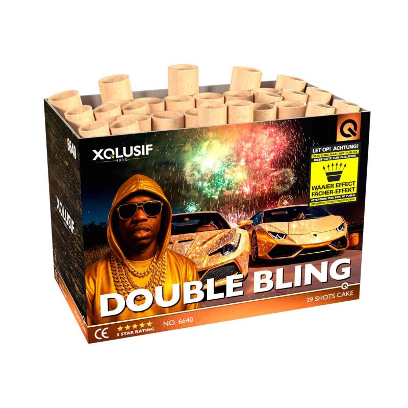 Double Bling 29-Schuss-Feuerwerk-Batterie von VOLT! Fireworks ab 42.49€ jetzt bestellen