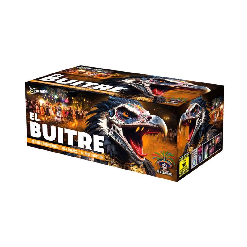 El Buitre 128-Schuss-Feuerwerk-Verbund von Lesli ab 93.49€ jetzt bestellen