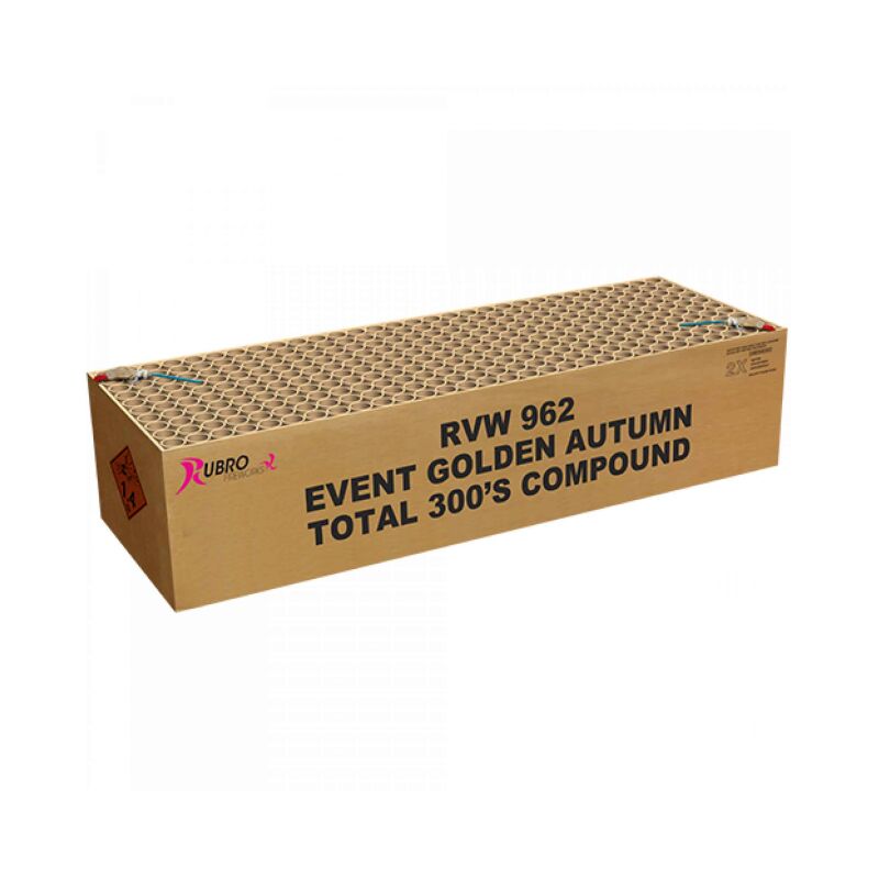 Event Golden Autumn 300-Schuss-Feuerwerkverbund (Triple Compound) von Geisha-Rubro ab 297.49€ jetzt bestellen