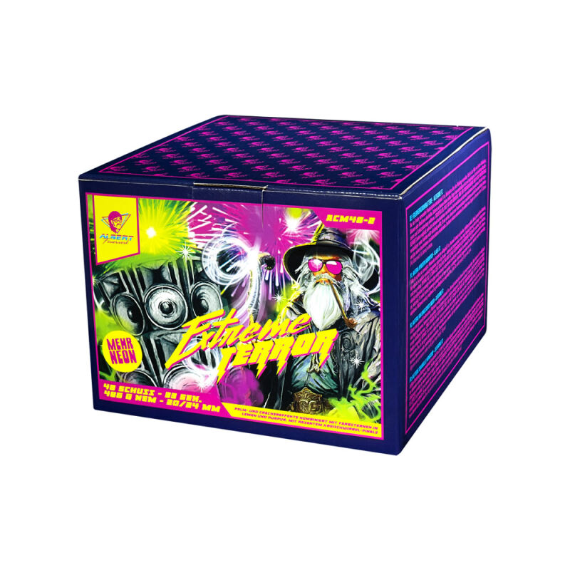 Extreme Terror 48-Schuss-Feuerwerk-Batterie von Albert Feuerwerk ab 23.5€ jetzt bestellen