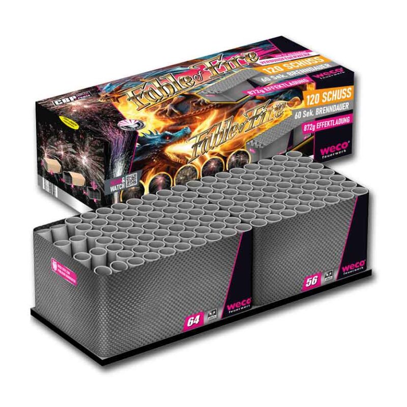 Fable of Fire 120-Schuss-Feuerwerkverbund von Weco ab 73.09€ jetzt bestellen