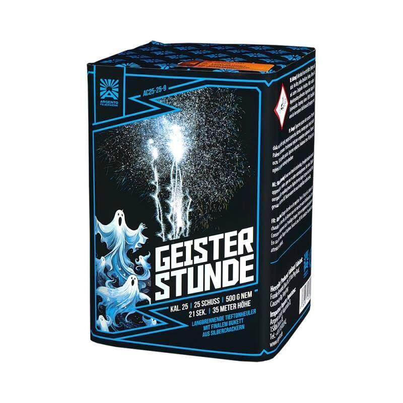 Geisterstunde 25-Schuss-Feuerwerk-Batterie von Argento Feuerwerk ab 39.9€ jetzt bestellen