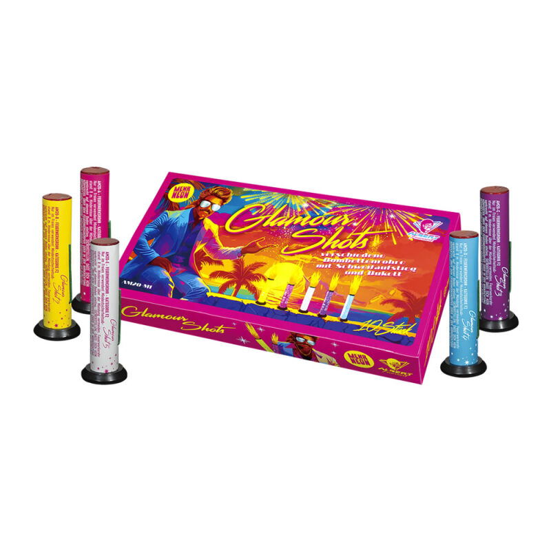 Glamour Shots Bombenrohre 10 Stück von Albert Feuerwerk ab 7.5€ jetzt bestellen
