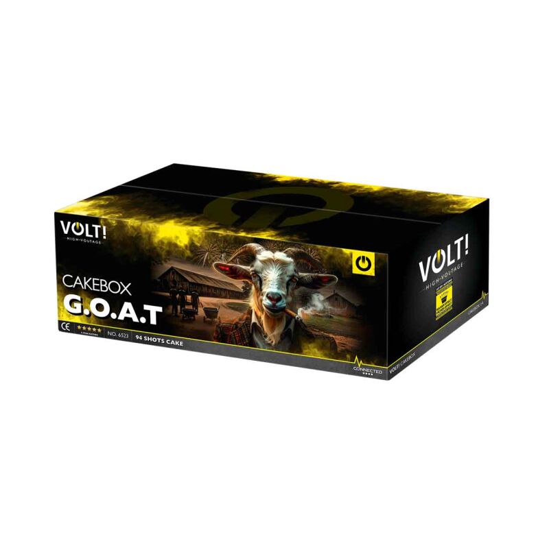 G.O.A.T 94-Schuss-Feuerwerk-Verbund von VOLT! Fireworks ab 152.99€ jetzt bestellen