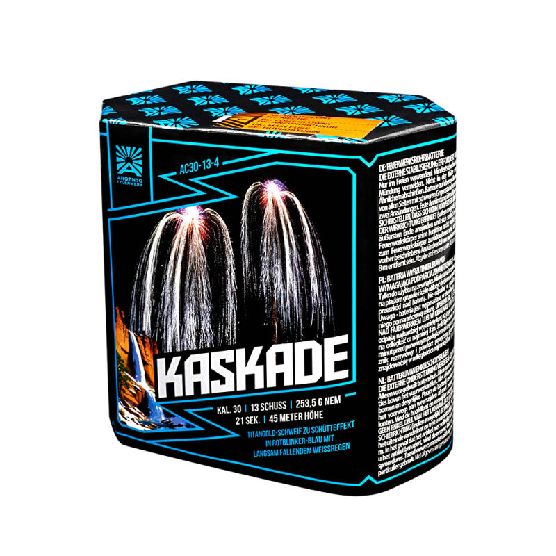 Kaskade 13-Schuss-Feuerwerk-Batterie von Argento Feuerwerk ab 15.5€ jetzt bestellen