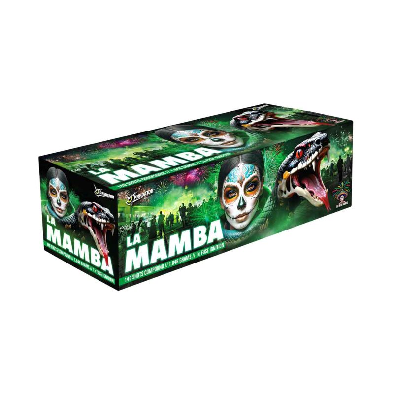 La Mamba 140-Schuss-Feuerwerk-Verbund von Lesli ab 84.99€ jetzt bestellen