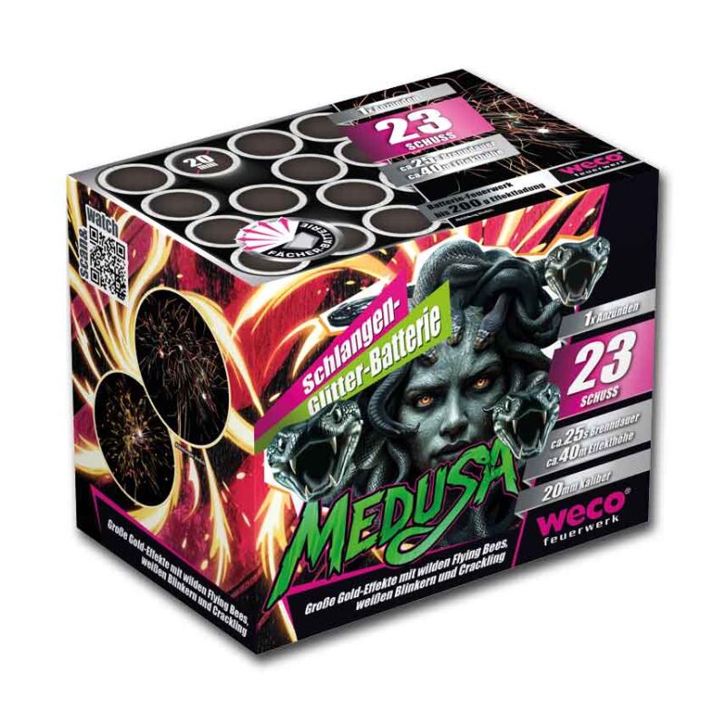 Medusa 23-Schuss-Feuerwerk-Batterie von Weco ab 13.59€ jetzt bestellen
