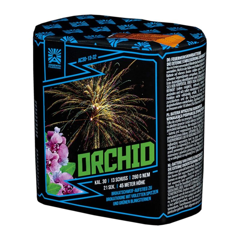 Orchid 13-Schuss-Feuerwerk-Batterie von Argento Feuerwerk ab 17.5€ jetzt bestellen