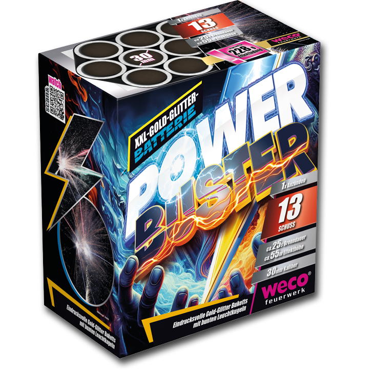 Power Buster 13-Schuss-Feuerwerk-Batterie von Weco ab 19.54€ jetzt bestellen