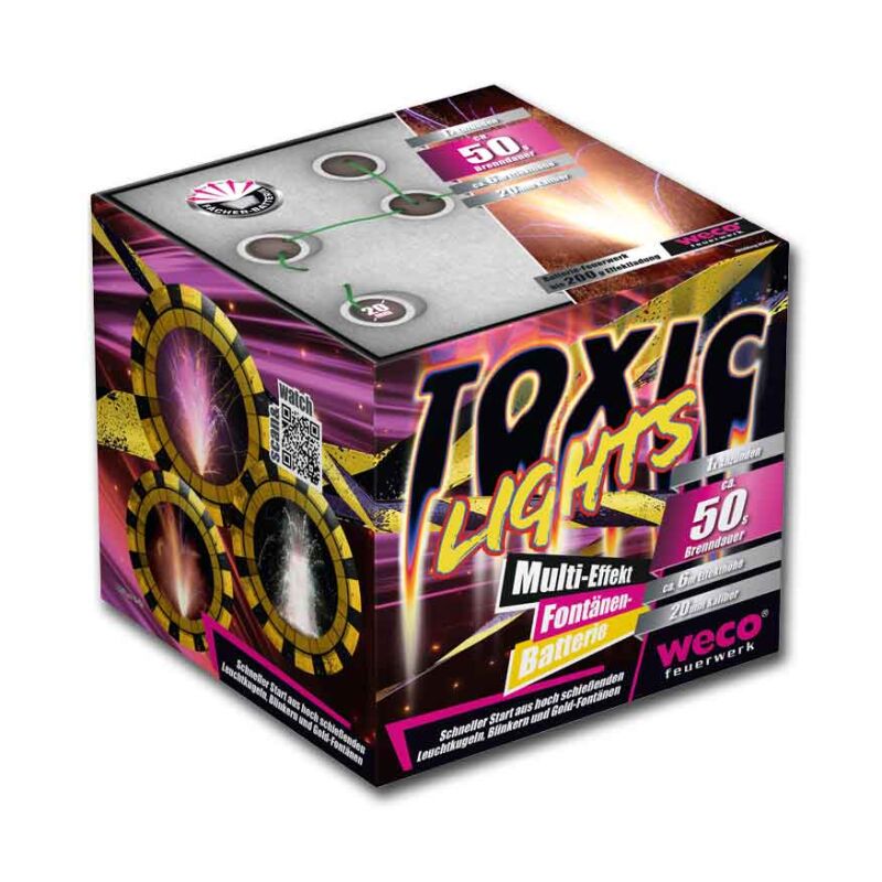 Toxic Lights Fontänen-Batterie von Weco ab 15.29€ jetzt bestellen