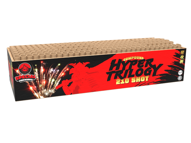 Hyper Trilogy 210-Schuss-Feuerwerkverbund von Wolff Vuurwerk b.v. ab 189.54€ jetzt bestellen
