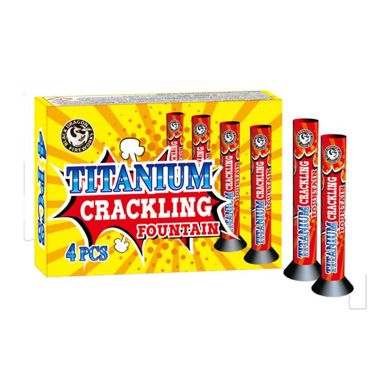 Titanium Crackling Fontänen 4er Pack von Magnum ab 3.39€ jetzt bestellen